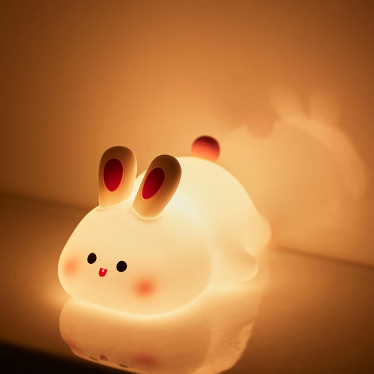 Rabbit Cartoon Bedroom Lamp