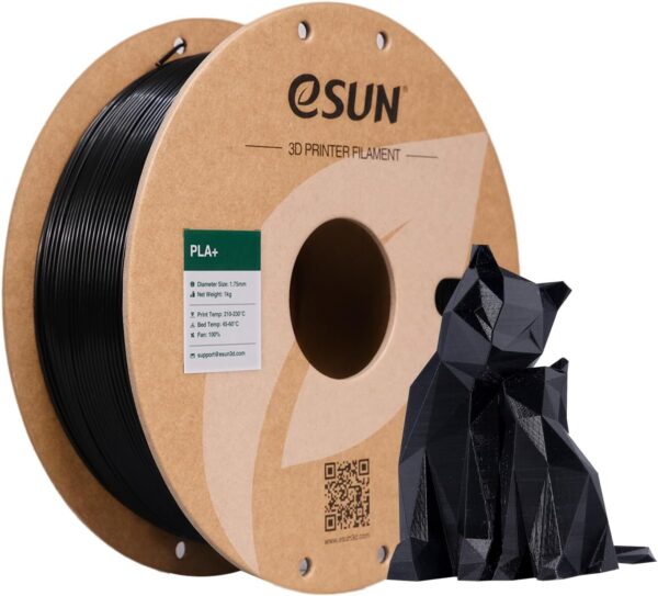 eSUN PLA+ Filament 10-Color Pack - 10kg Total for 3D Printing