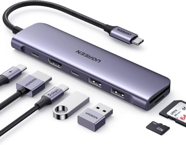 Anker USB-C Hub 7-in-1 - Multi-Port Adapter for Laptops