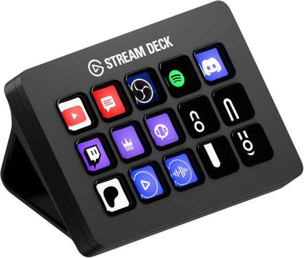 Elgato Stream Deck MK.2 - Professional Productivity Console with 15 LCD Keys