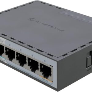 MikroTik hEX S (RB760iGS) - 5-Port Gigabit Router with SFP and USB
