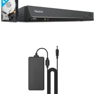 Reolink 16-Channel PoE NVR (RLN16-410) - 4K Network Video Recorder