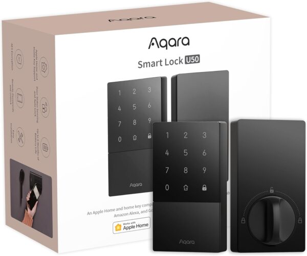 Aqara Smart Door Lock A100 - Elite Security with Apple HomeKey Support