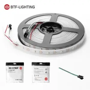 BTF-Lighting WS2812B LED Strip 5m