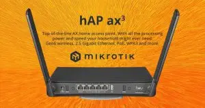 MikroTik hAP ax³