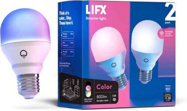 LIFX Color A19 1100lm Bulb